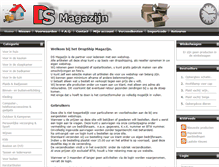 Tablet Screenshot of dsmagazijn.nl